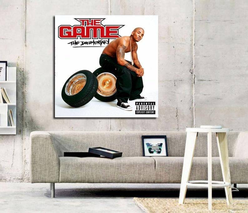 The Game The Documentary Album Art Print - Poster | Canvas Wall Art Print