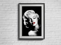 Famous Model Wall Art. American Model. Print. Actress And Singer. - Poster | Canvas Wall Art Print