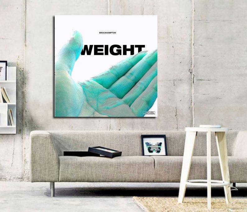 Brockhampton Weight Album Art Print - Poster | Canvas Wall Art Print
