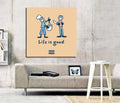 Future Life Is Good Album Art Print - Poster | Canvas Wall Art Print