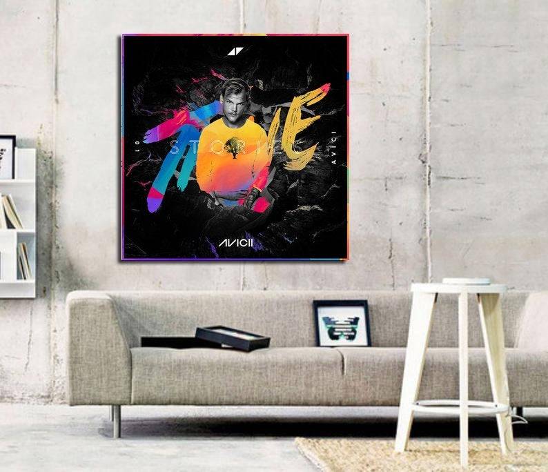 Avicii Heaven Album Art Print - Poster | Canvas Wall Art Print