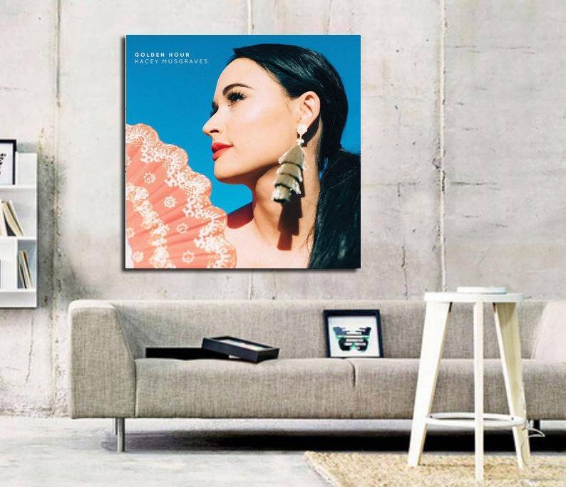 Kacey Musgraves Golden Hour Album Art Print - Poster | Canvas Wall Art Print