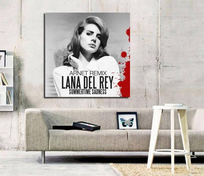 Lana Del Rey Born To Die Album Art Print - Poster | Canvas Wall Art Print