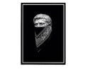 Bandana Ceasar Poster, Hypebeast Poster, Kicks Poster, Urban Wall Art, Graffiti Wall Art, Streetwear Posters, Sneaker Art - Poster | Canvas Wall Art Print