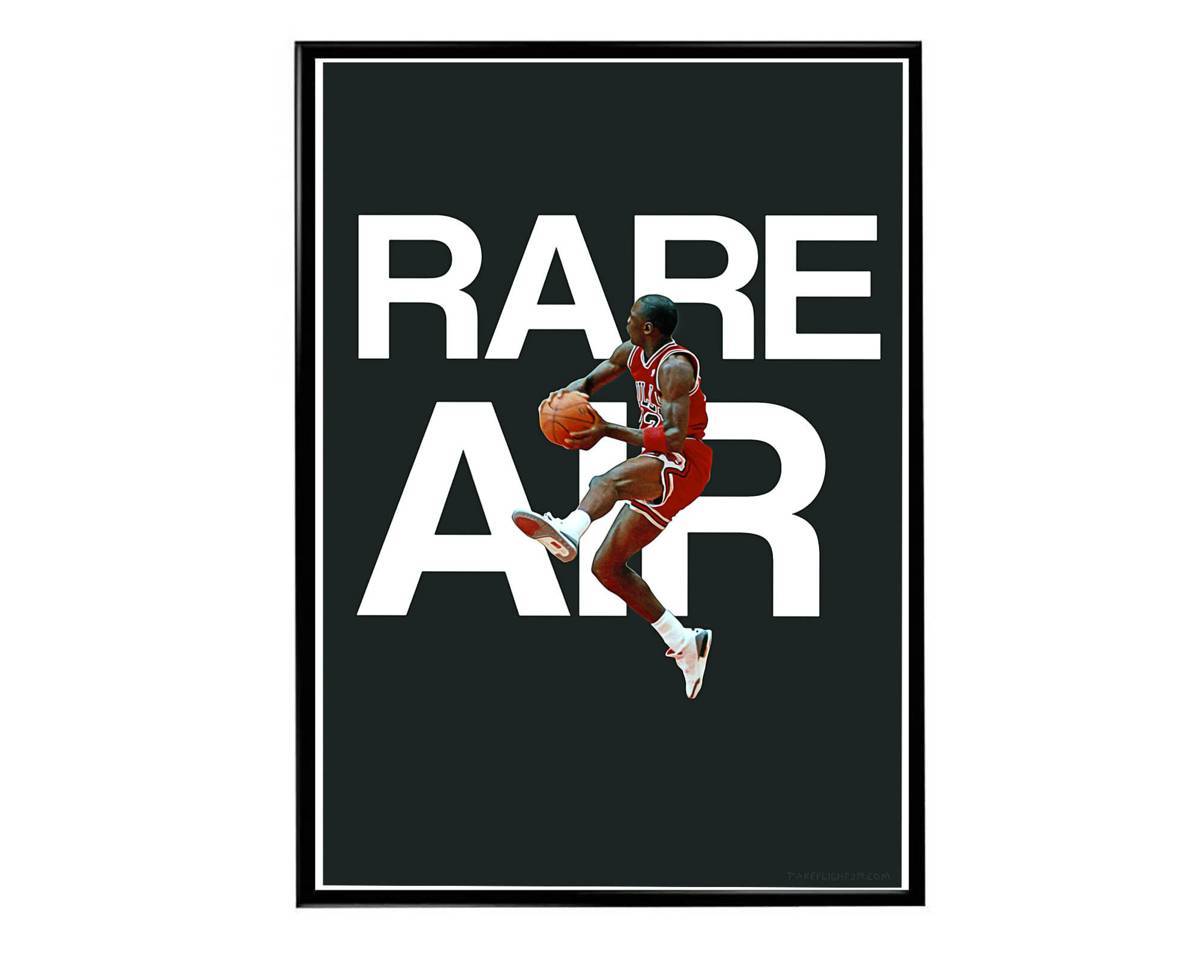 Rare Air Sneaker Poster, Hypebeast Poster, Hip Hop Poster, Urban Wall Art, Streetwear Wall Art, Music Posters - Poster | Canvas Wall Art Print