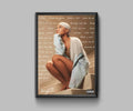 Ariana Grande With Signature - Poster | Canvas Wall Art Print