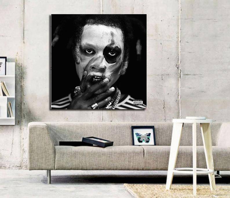 Denzel Curry Ta13Oo Cover 2018 Album Art Print - Poster | Canvas Wall Art Print