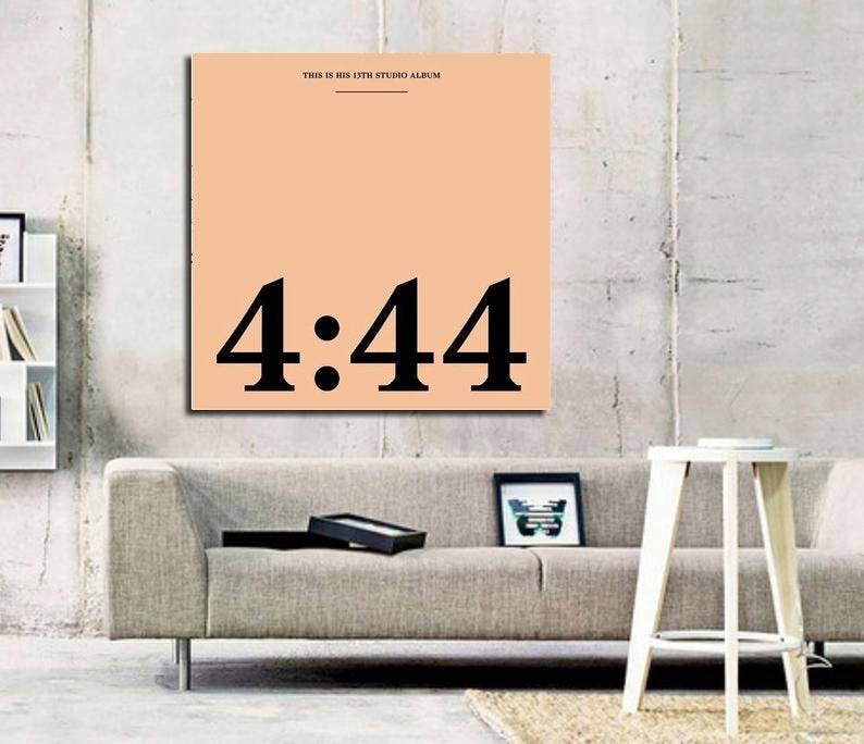 Jay-Z 444 Album Art Print - Poster | Canvas Wall Art Print