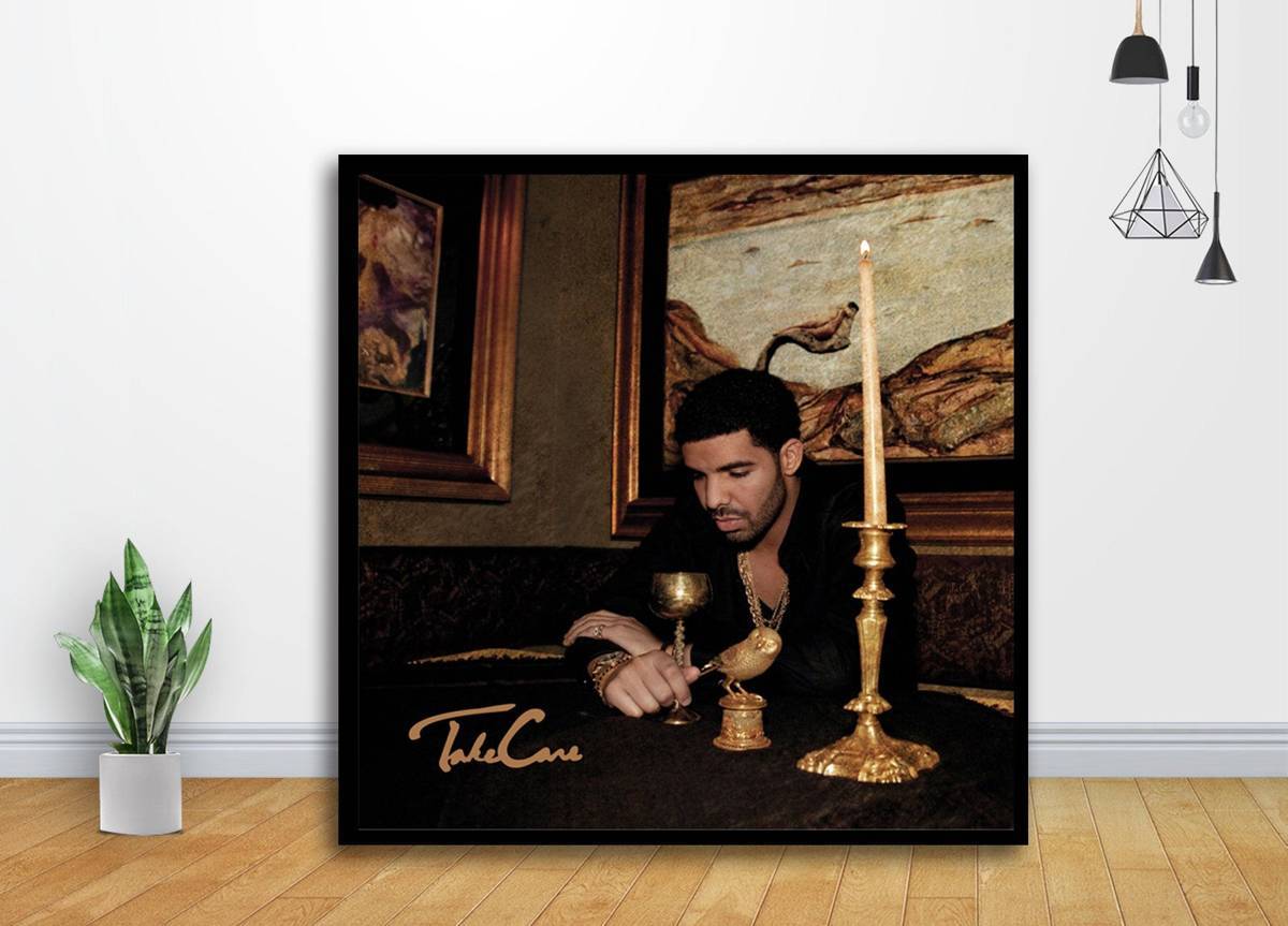 Drake Take Care Music Album Art - Poster | Canvas Wall Art Print
