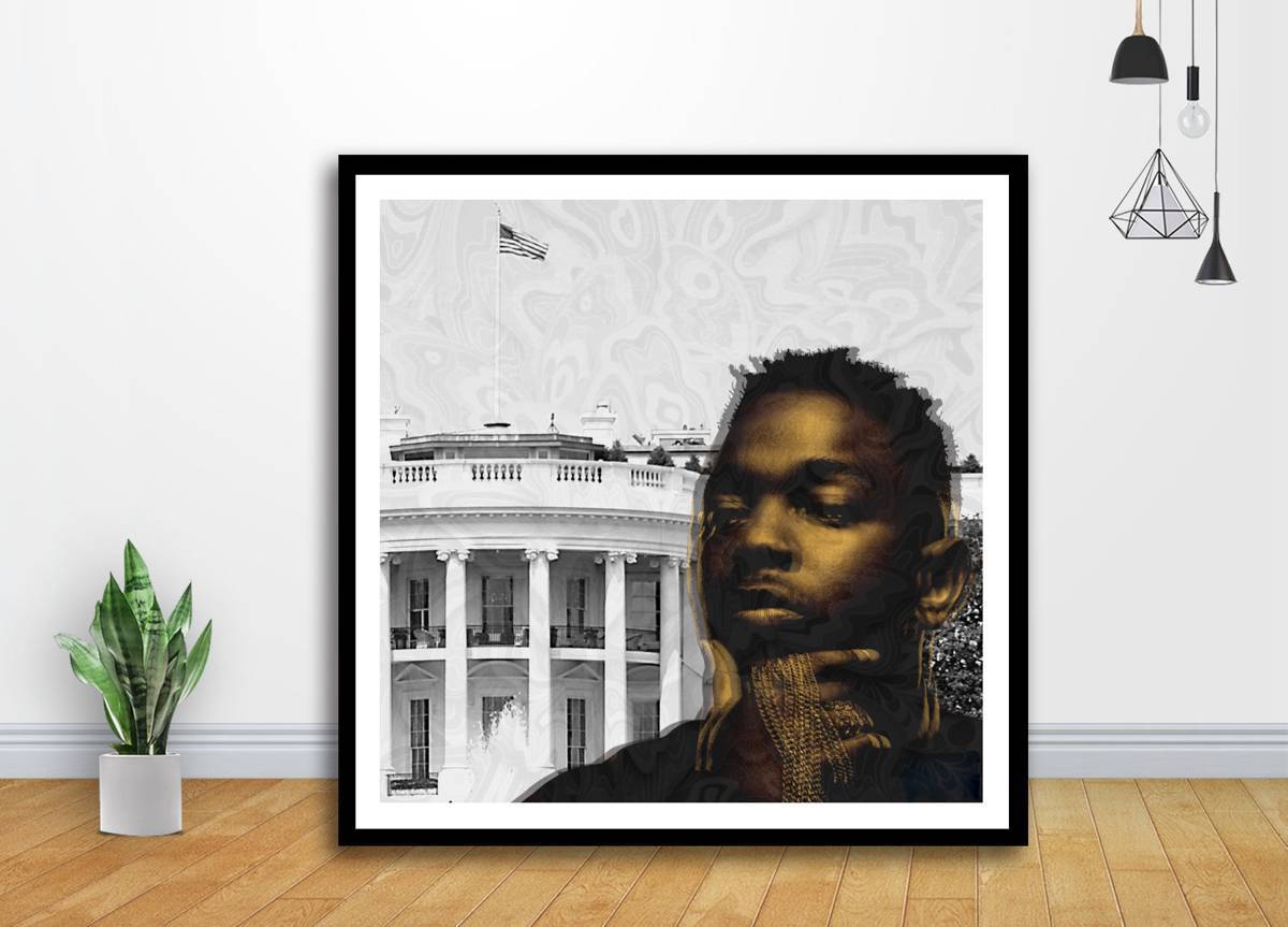 Kendrick Lamar Album Music Cover Art - Poster | Canvas Wall Art Print