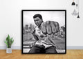 Muhammad Ali Chicago City Skyline Art - Poster | Canvas Wall Art Print