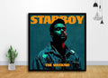 The Weeknd Starboy Music Album Cover Art - Poster | Canvas Wall Art Print