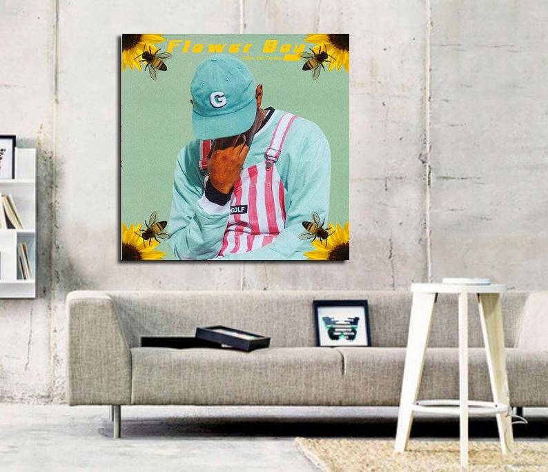 Tyler, The Creator Flower Boy Album Art Print - Poster | Canvas Wall Art Print