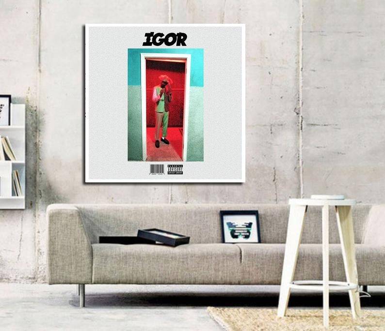 Tyler, The Creator Igor Album Art Print - Poster | Canvas Wall Art Print