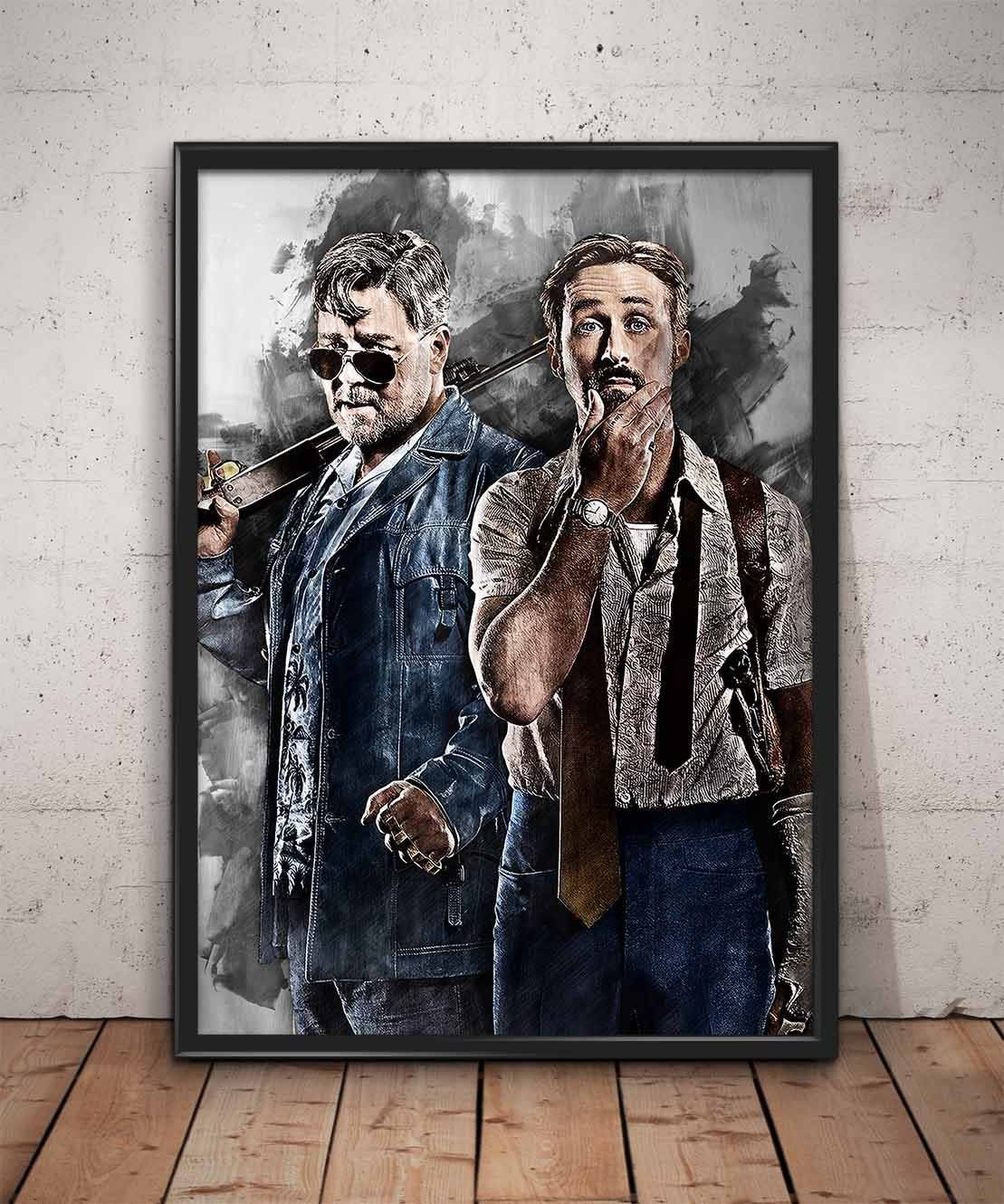 The Nice Guys Print The Nice Guys Wall Art - Poster | Canvas Wall Art Print