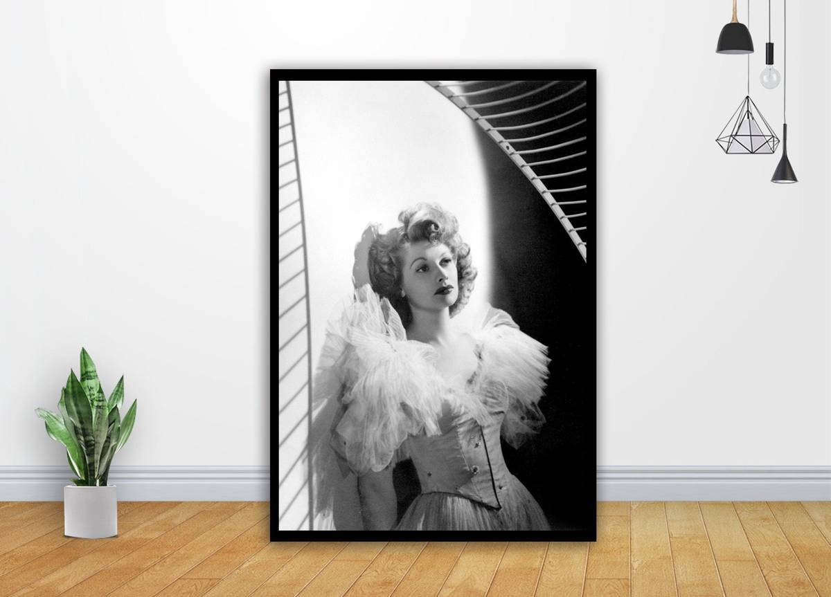 Lucille Ball Famous Photo 1930 Art - Poster | Canvas Wall Art Print