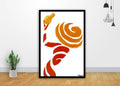 1977 Orangina Dessin Pr?Paratoire Art - Poster | Canvas Wall Art Print