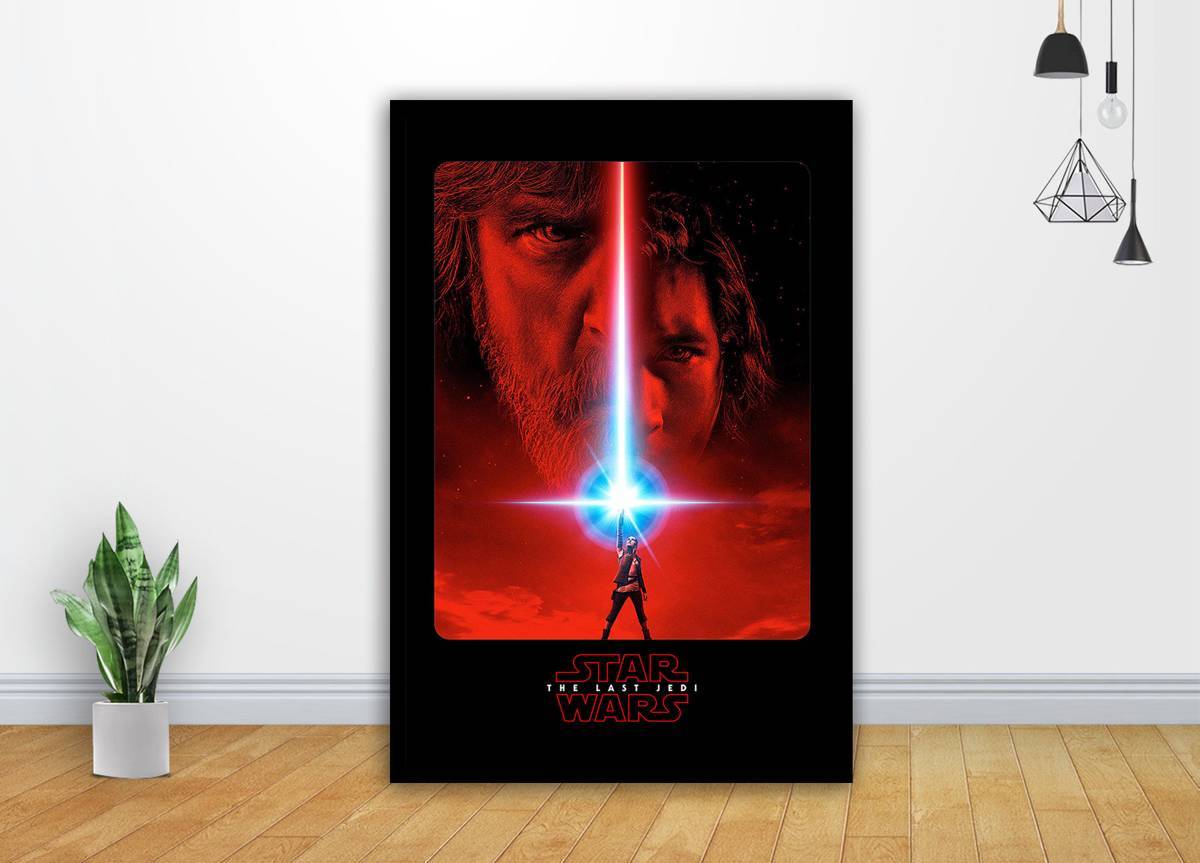 Minimalist Star Wars Movie Art - Poster | Canvas Wall Art Print