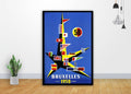 1958 Exposition Universelle De Bruxelles Art - Poster | Canvas Wall Art Print