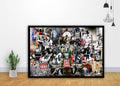 Street Graffiti Banksy Tribute Wall Art - Poster | Canvas Wall Art Print