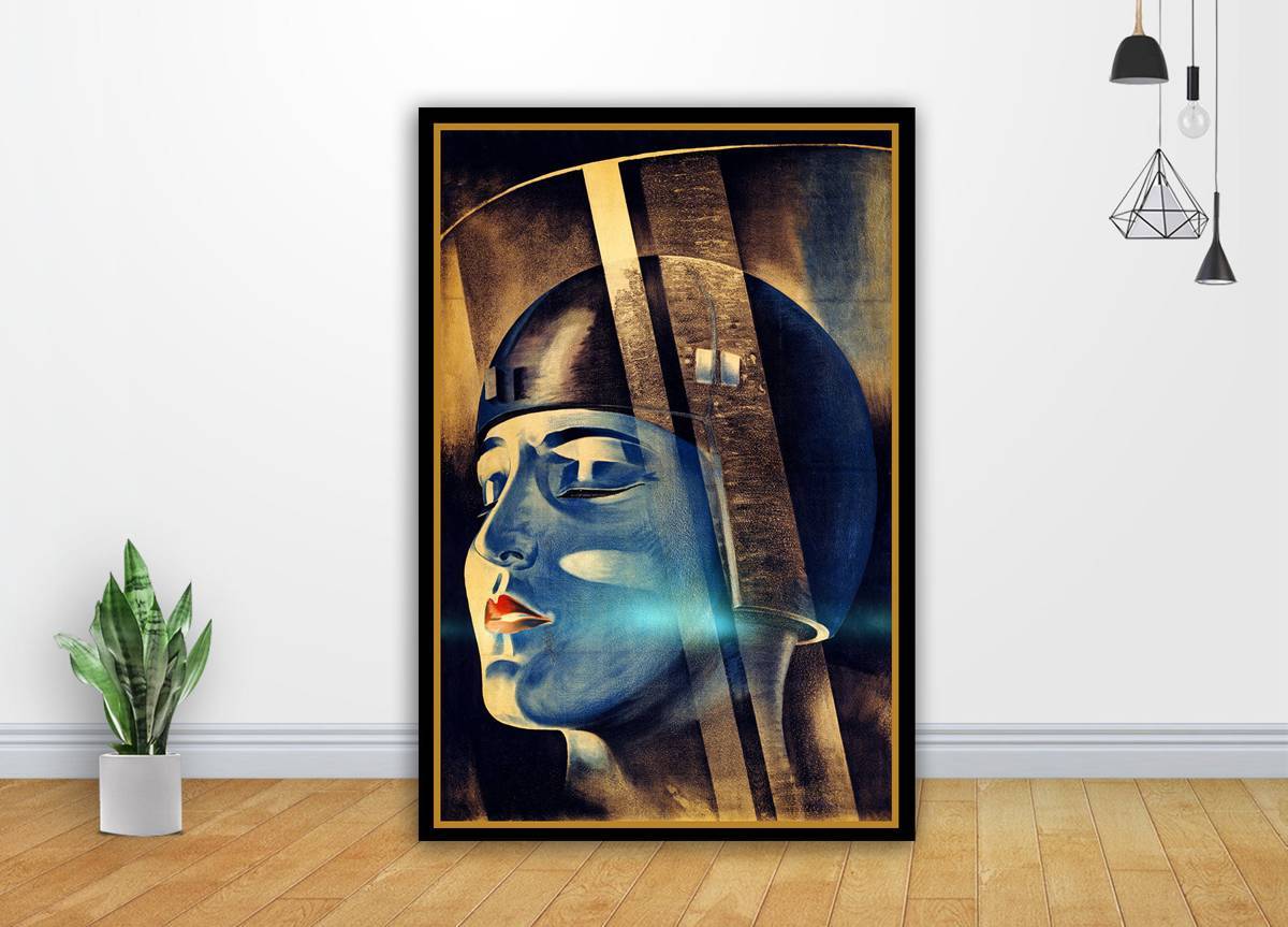 Vintage Fritz Lang'S Film 1926 Metropolis Movie Art - Poster | Canvas Wall Art Print