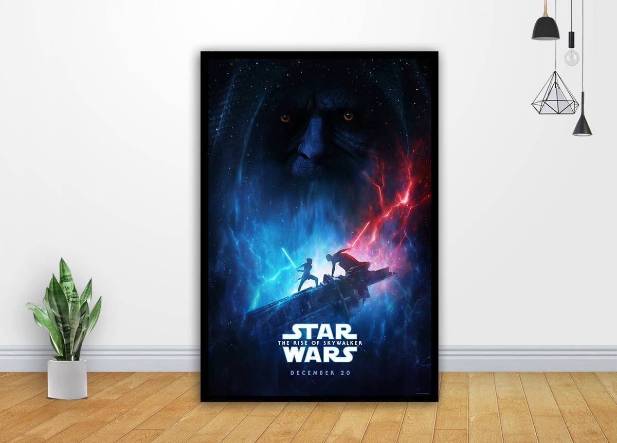Minimalist Star Wars Movie Art - Poster | Canvas Wall Art Print
