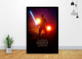 Minimalist Star Wars Movie Art - Poster | Canvas Wall Art Print