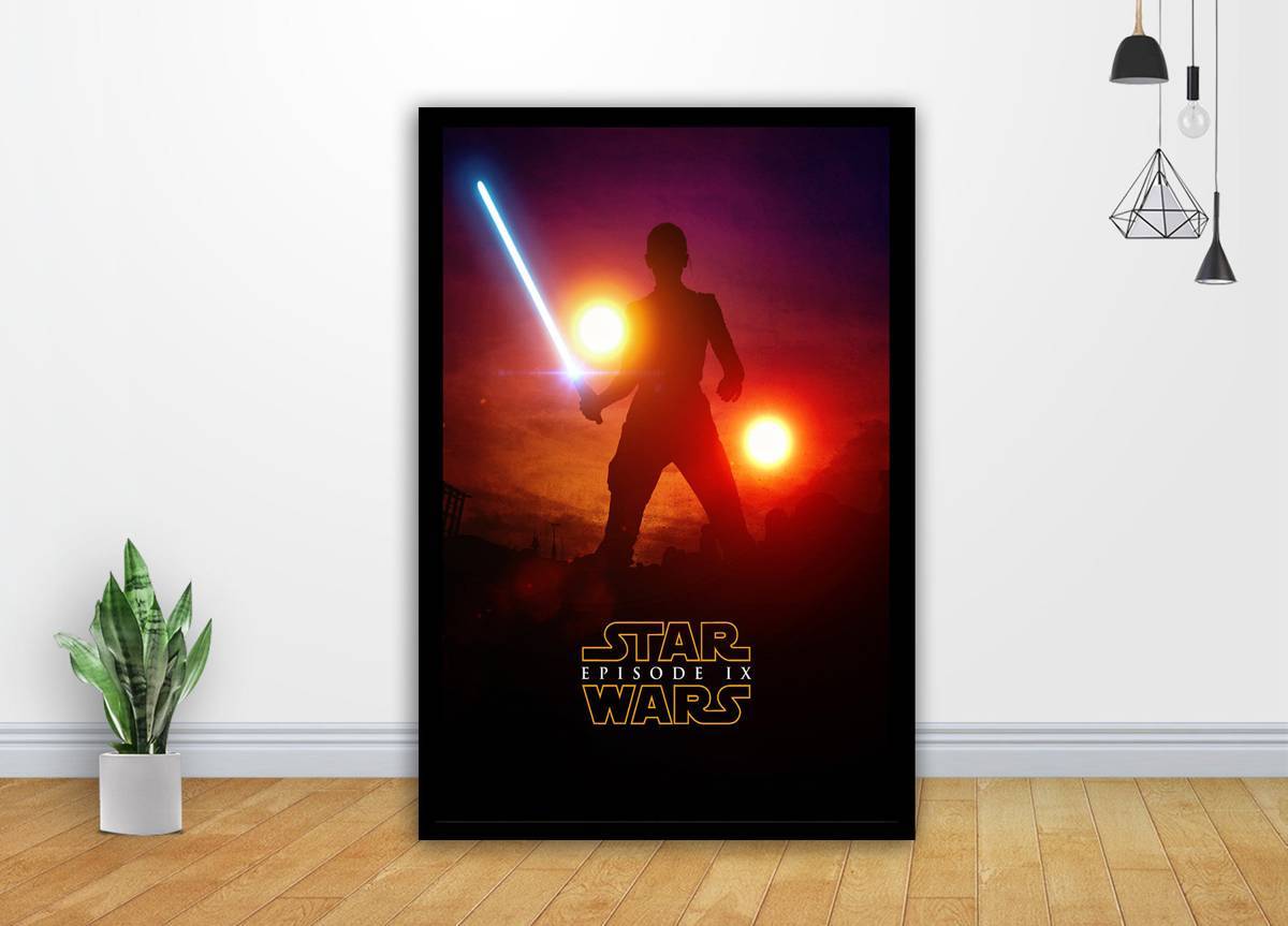Minimalist Star Wars Movie Art - Poster | Canvas Wall Art Print