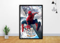 Spiderman Homecoming Movie 2017 Tom Holland Art - Poster | Canvas Wall Art Print