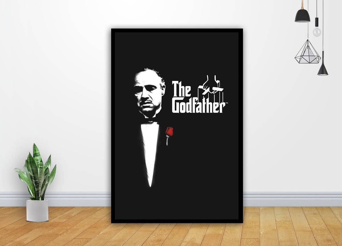 The Godfather Movie Art - Poster | Canvas Wall Art Print