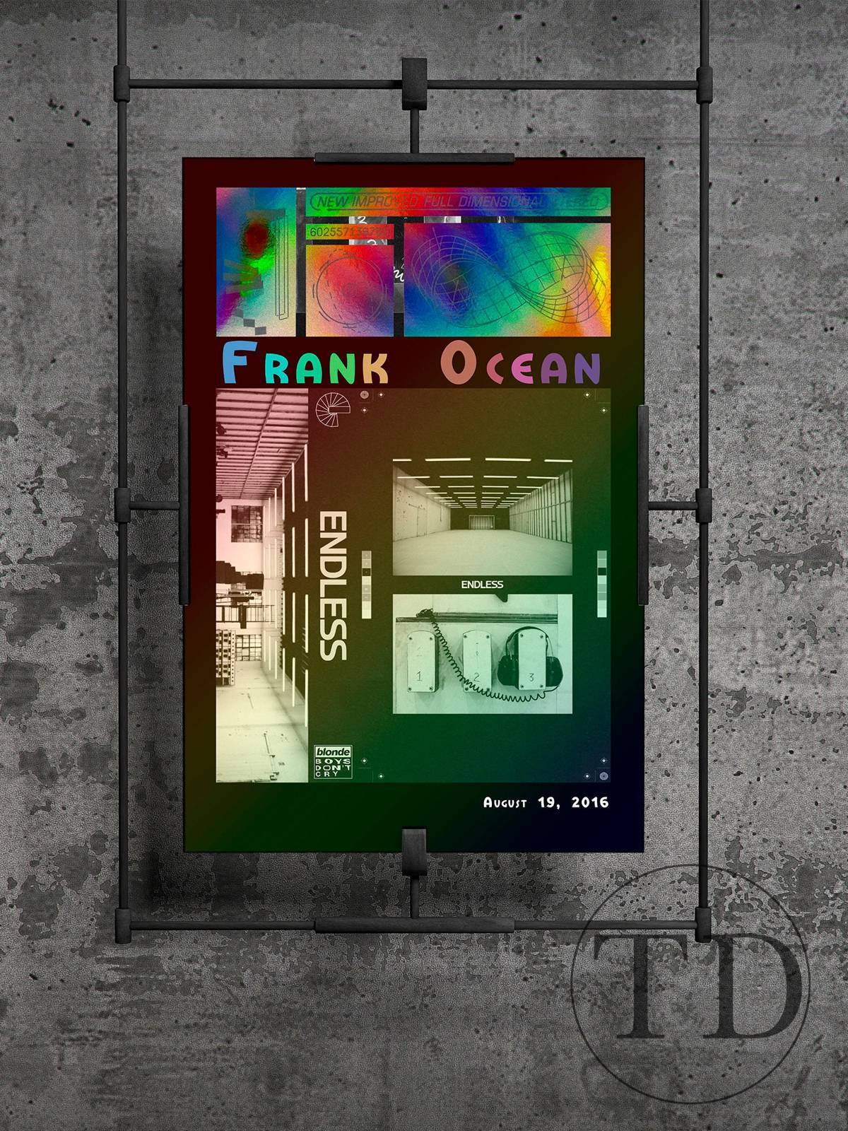 Frank Ocean Endless Frank Ocean Wall Art Decor Custom Frank Ocean Print - Poster | Canvas Wall Art Print