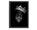 Notorious Big Crown Poster, Sneaker Poster, Hypebeast Poster, Urban Wall Art, Graffiti Wall Art, Music Posters, Classic Hip Hop Art - Poster | Canvas Wall Art Print