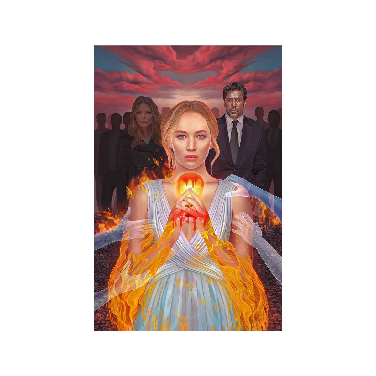 Mother 2017 Movie Ver. 1 - Poster | Canvas Wall Art Print