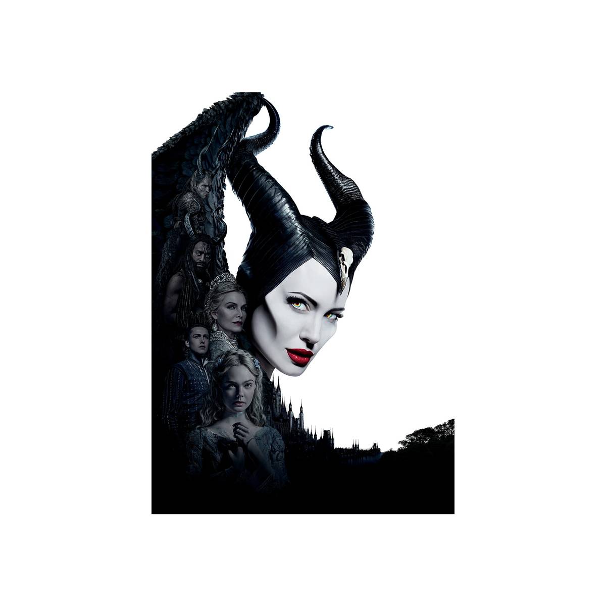 Maleficent: Mistress Of Evil 2019 Movie Ver. 1 (Textless) - Poster | Canvas Wall Art Print