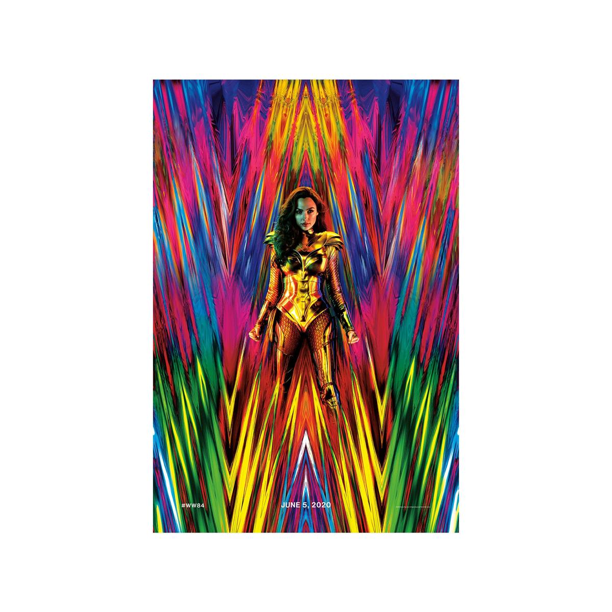Wonder Woman 1984 2020 Movie Ver. 2 - Poster | Canvas Wall Art Print