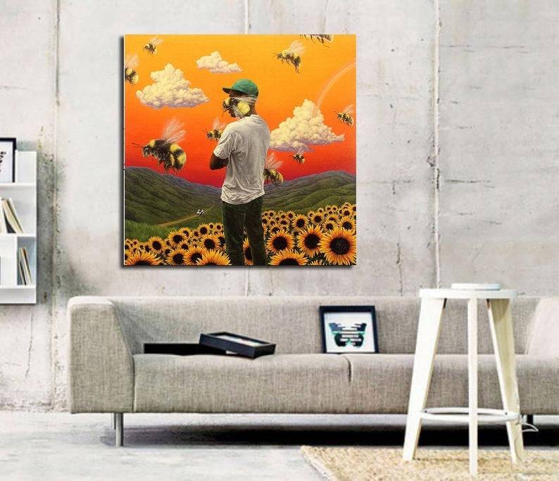 Tyler The Creator Flower Boy Music Album Art Print - Poster | Canvas Wall Art Print
