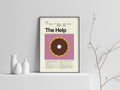 The Help Mid-Century Modern Inspired Print - Poster | Canvas Wall Art Print