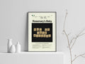 Rosemary'S Baby Mid-Century Modern Inspired Print - Poster | Canvas Wall Art Print