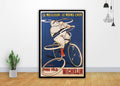 Michelin Antique Old Bike Art - Poster | Canvas Wall Art Print