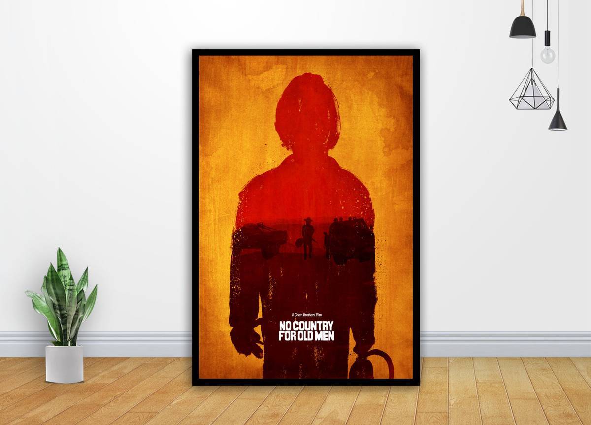 No Country For Old Men Movie Art - Poster | Canvas Wall Art Print