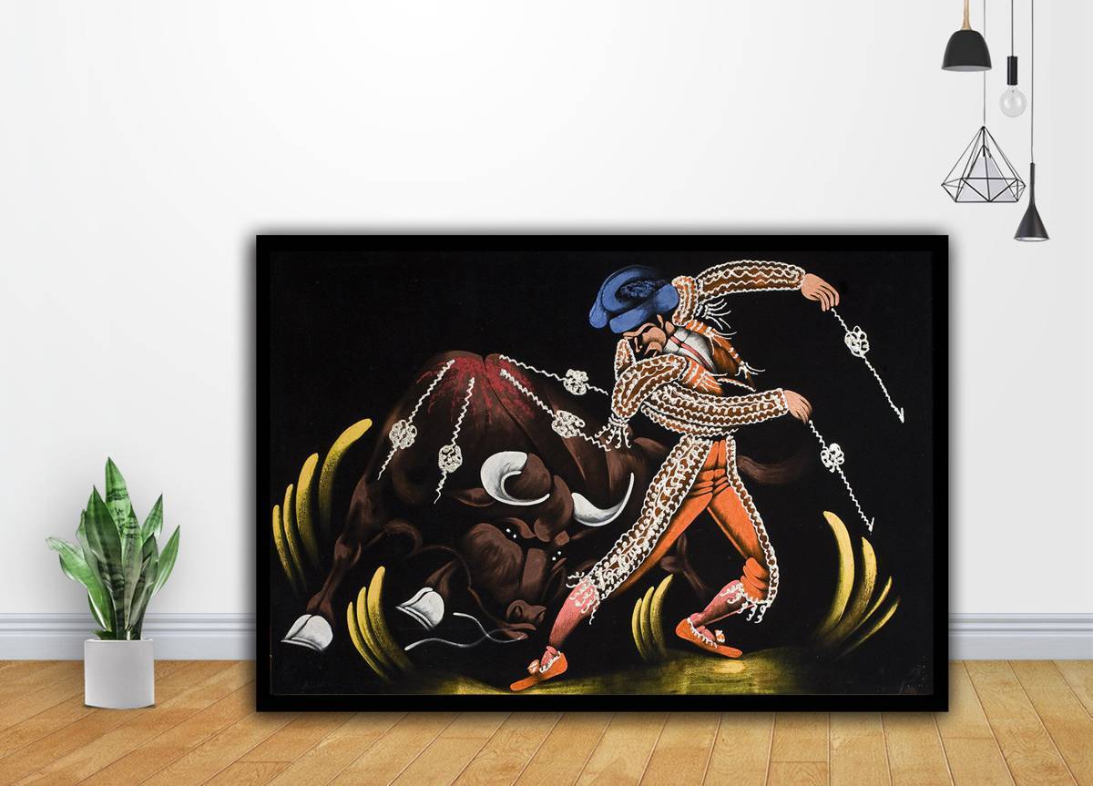 Spain Bull Art - Poster | Canvas Wall Art Print