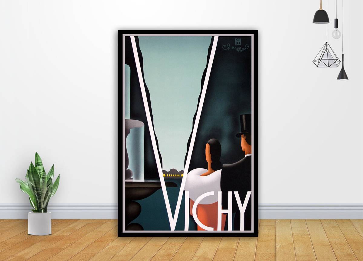 1989 Vichy Art - Poster | Canvas Wall Art Print