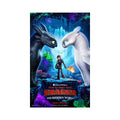How To Train Your Dragon: The Hidden World 2019 Movie Ver. 1 - Poster | Canvas Wall Art Print