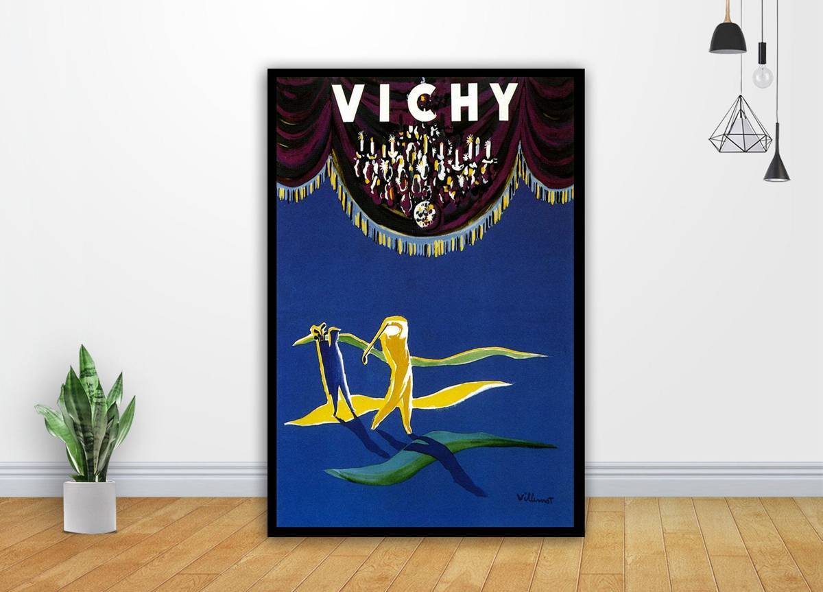 1960 Vichy Art - Poster | Canvas Wall Art Print