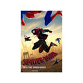 Spider-Man: Into The Spider-Verse 2018 Movie Ver. 1 - Poster | Canvas Wall Art Print
