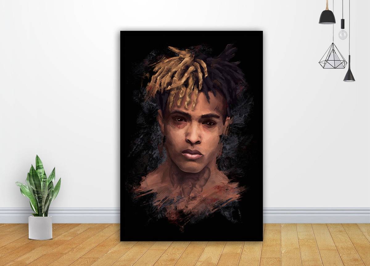 Xxxtentacion Hip Hop Art - Poster | Canvas Wall Art Print