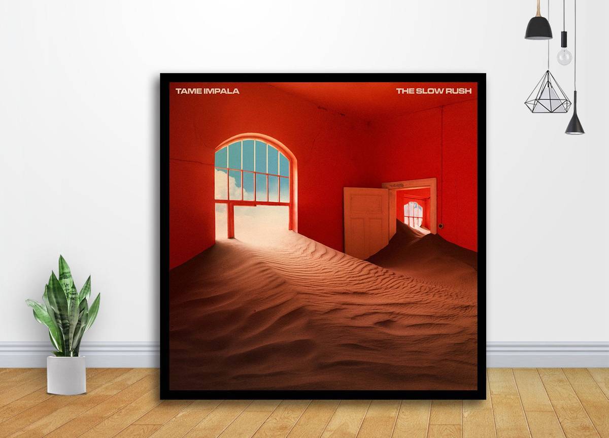 Tame Impala -The Slow Rush Music Album Cover Art - Poster | Canvas Wall Art Print