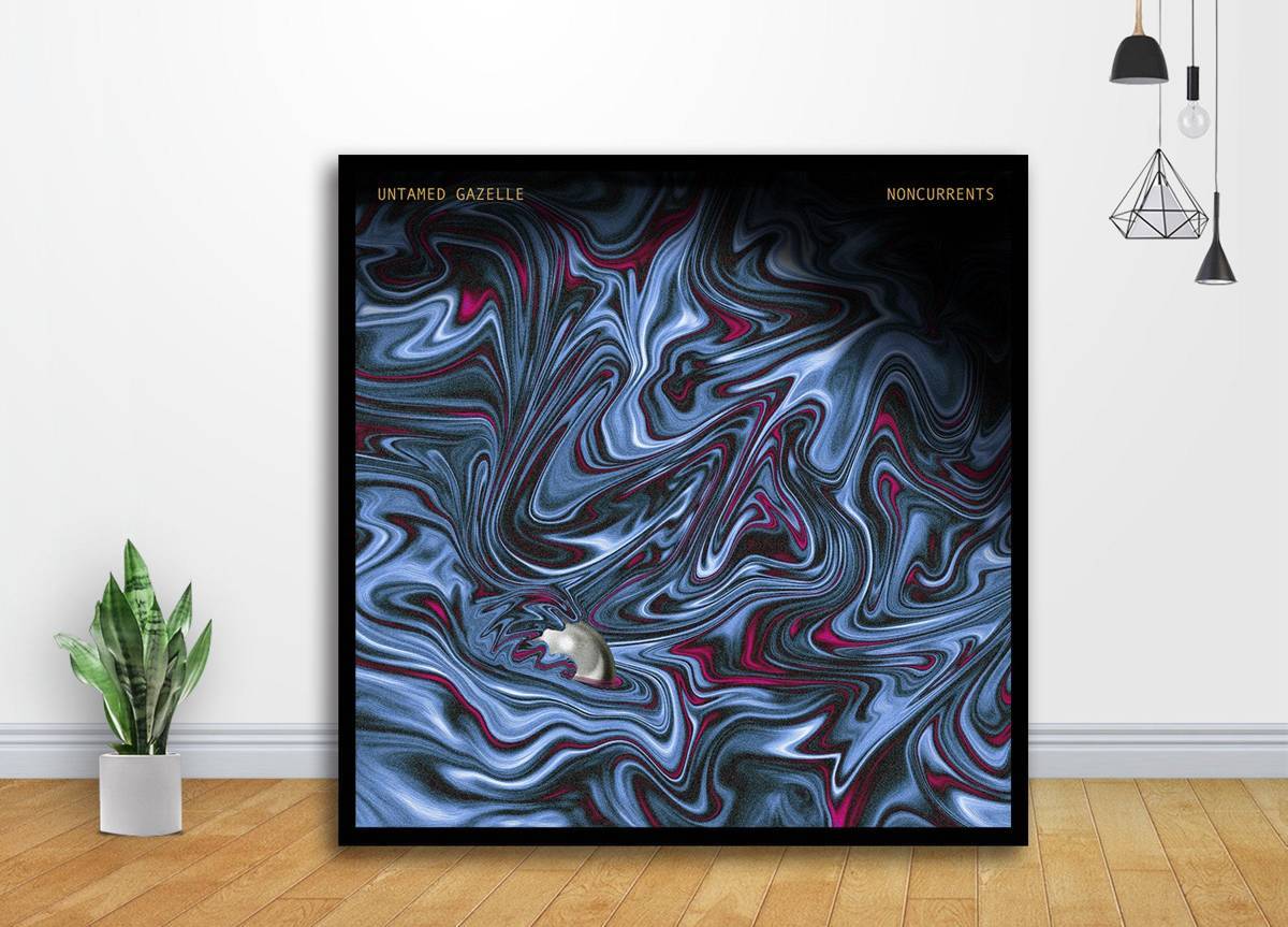 Tame Impala Psychedelic Rock Currents Music Album Cover Art - Poster | Canvas Wall Art Print