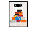 Sneaker Head Poster, Hypebeast Poster, Sneaker Box Poster, Urban Wall Art, Streetwear Wall Art, Music Posters - Poster | Canvas Wall Art Print