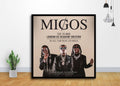 Migos Culture Ii Drake Walk It Talk It Music Album Cover Art - Poster | Canvas Wall Art Print